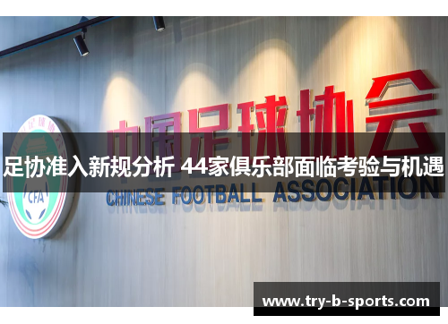 足协准入新规分析 44家俱乐部面临考验与机遇 足协准入新规分析 44家俱乐部面临考验与机遇